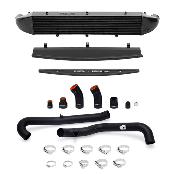 Mishimoto 2014-2016 Ford Fiesta ST 1.6L Front Mount Intercooler (Black) Kit w/ Pipes (Black)
