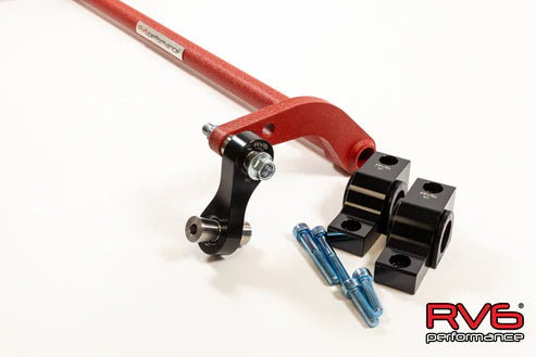 RV6 17+ Civic Type-R 2.0T FK8/FL5 Adjustable Chromoly Rear Sway Bar With Billet Endlinks