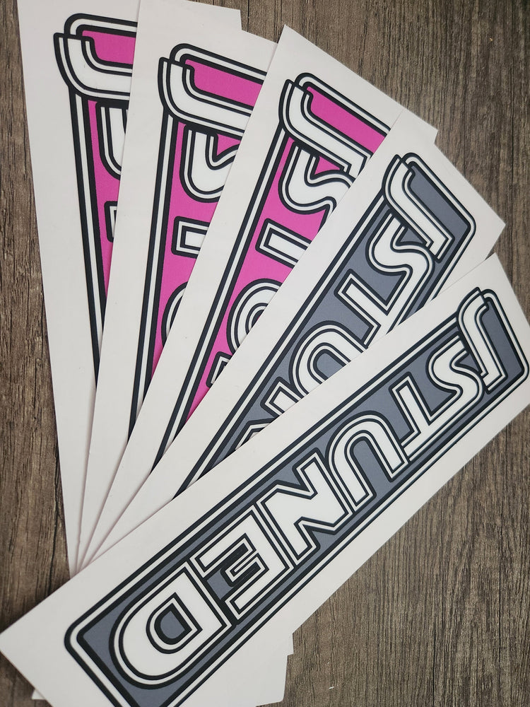 **JSTUNED Colorblock Decal
