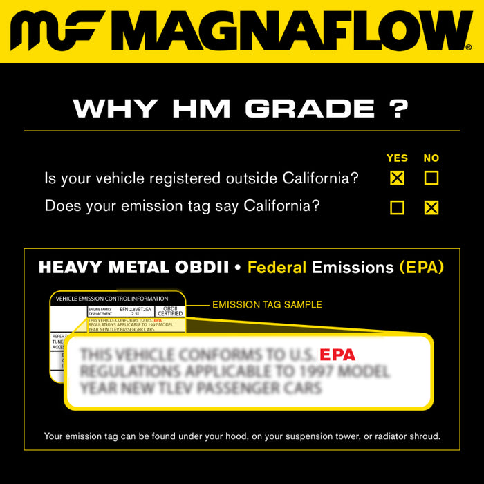 MagnaFlow Conv Direct Fit Neon 95-96