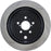StopTech Power Slot 13 Scion FR-S / 13 Subaru BRZ Rear Left Slotted Rotor