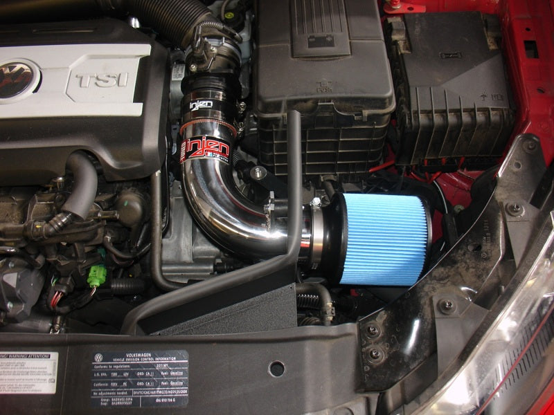 Injen 10-12 VW MK6 GTI 2.0L TSI Black Short Ram Intake w/ Heat Shield