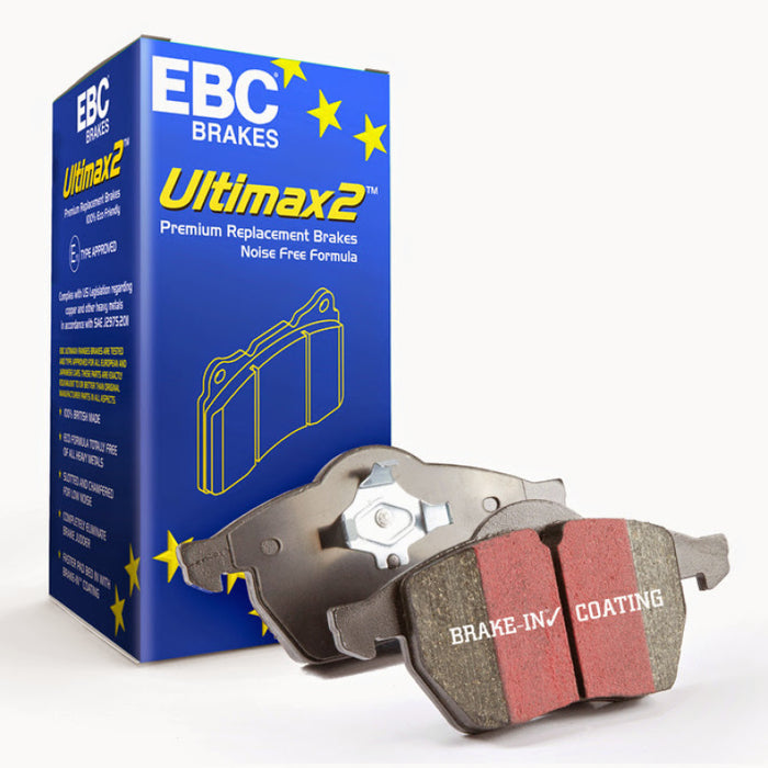 EBC 13+ Ford Fiesta 1.6 Turbo ST Ultimax2 Front Brake Pads