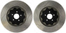 StopTech 13-18 Ford Focus ST AeroRotor 2pc Slotted and Zinc Plated Front Rotor (Pair)
