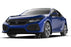 Rally Armor 17-21 Honda Civic Sport & Touring (Hatch) Black UR Mud Flap w/ Blue Logo