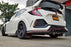 Rally Armor 17-21 Honda Civic Type R White UR Mud Flap w/ Red Logo