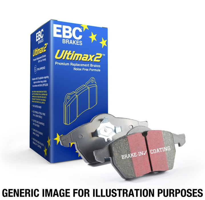 EBC 12+ Ford Focus 2.0 Turbo ST Ultimax2 Front Brake Pads