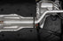 MBRP 2022 Volkswagen Golf GTI MK8 T304 SS 3in Cat-Back Exhaust 2.5in Dual Split Rear w/ SS Tips