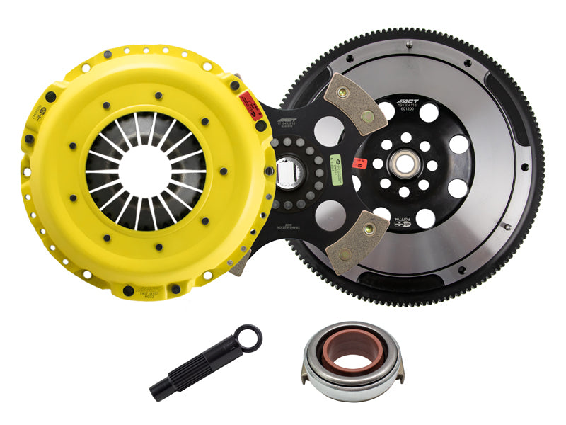 ACT Heavy Duty Race Rigid 4 Pad Clutch Kit | Honda Civic (88) (HC6-HDR4) main image 1