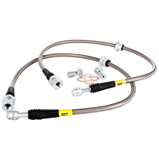 Stoptech 2014 Ford Fiesta ST Stainless Steel Front Brake Lines