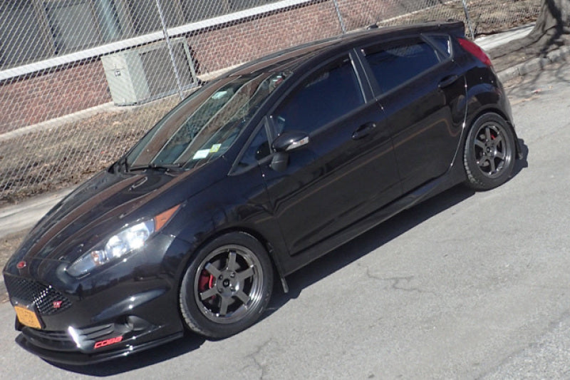 Rally Armor 13+ Ford Fiesta ST Black Mud Flap w/ Red Logo