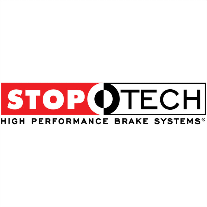 StopTech 2016 Ford Focus RS Slotted Rear Right Sport Brake Rotor