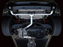 AWE 2022 VW GTI MK8  Track Edition Exhaust - Diamond Black Tips