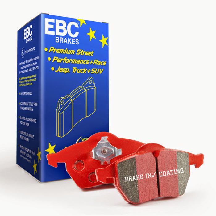 EBC 15-21 Volkswagen GTi 2.0 Turbo Redstuff Rear Brake Pads