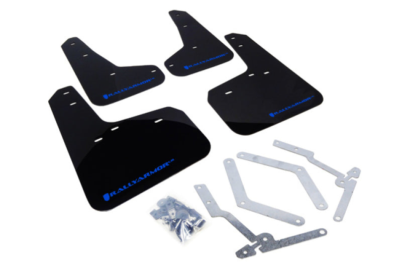 Rally Armor 13+ Ford Focus ST Black Mud Flap w/ Blue Logo — JST ...